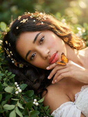 Enchanted Butterfly Portrait