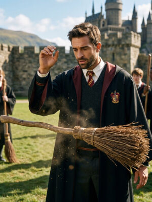 Flying Broom Academy Portrait