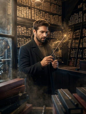 Wizard's Wand Discovery Portrait